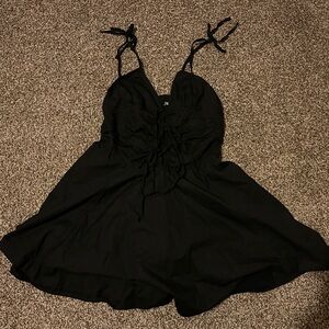 Black Halter Dress